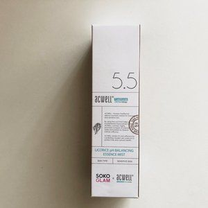 3/$15 Acwell Soko Glam Licorice PH Balancing Mist